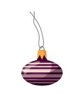 Vector illustrator of Christmas tree decorations