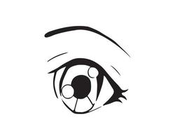 Vector illustration of Eyes Expression