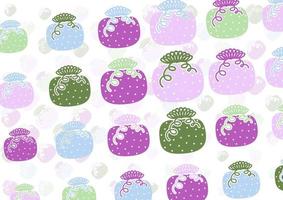 Abstract Background Gift Box Dynamic Symbol Pattern With Random Color Vector Illustration.