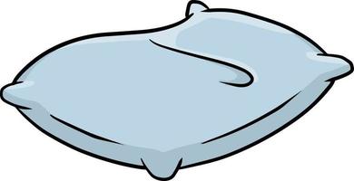 Pillow. Soft colored cushions vector