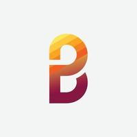 letter BS creative logo design vector