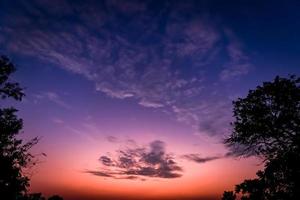 nubes y cielo foto