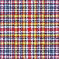 Tartan plaid pattern seamless. Print fabric texture. Check vector background.