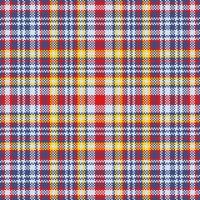 Tartan plaid pattern seamless. Print fabric texture. Check vector background.