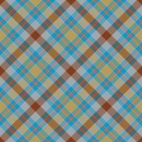 Tartan scotland seamless plaid pattern vector. Retro background fabric. Vintage check color square geometric texture. vector