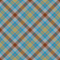 vector de patrón de cuadros sin costuras de tartán escocia. tela de fondo retro. textura geométrica cuadrada de color de verificación vintage.