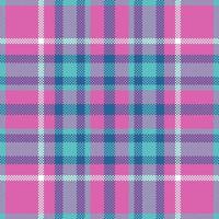 Pixel background vector design. Modern seamless pattern plaid. Square texture fabric. Tartan scottish textile. Beauty color madras ornament.