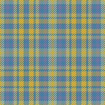 Seamless pattern of scottish tartan plaid. Repeatable background with check fabric texture. Vector backdrop striped textile print.