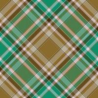Tartan scotland seamless plaid pattern vector. Retro background fabric. Vintage check color square geometric texture. vector