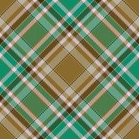 Tartan scotland seamless plaid pattern vector. Retro background fabric. Vintage check color square geometric texture. vector