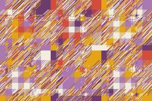 Modern glitch background. Color geometric abstract pattern vector. vector