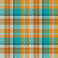 Tartan scotland seamless plaid pattern vector. Retro background fabric. Vintage check color square geometric texture. vector