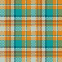 Tartan scotland seamless plaid pattern vector. Retro background fabric. Vintage check color square geometric texture. vector