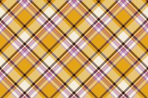 Tartan scotland seamless plaid pattern vector. Retro background fabric. Vintage check color square geometric texture. vector