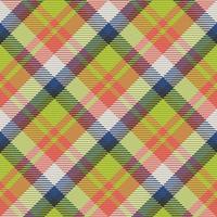 Seamless pattern of scottish tartan plaid. Repeatable background with check fabric texture. Vector backdrop striped textile print.