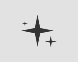 Galaxy stars vector icon. Design element.