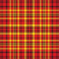 Tartan plaid pattern seamless. Print fabric texture. Check vector background.