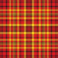 Tartan plaid pattern seamless. Print fabric texture. Check vector background.