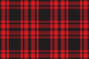 Seamless pattern of scottish tartan plaid. Repeatable background with check fabric texture. Vector backdrop striped textile print.