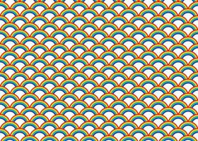 Rainbow pattern seamless. Colorful background vector texture design. Abstract cartoon stripes wallpaper.