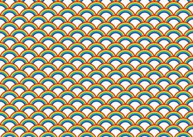 Rainbow pattern seamless. Colorful background vector texture design. Abstract cartoon stripes wallpaper.