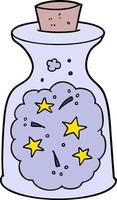 cartoon magic potion vector