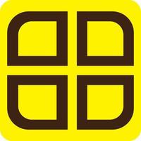 Abstract squares, illustration, vector on a white background.
