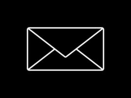 Message Icon Symbol, Email or News Sign For Pictogram, Logo, Art Illustration, Website, Apps or Graphic Design Element. Vector Illustration