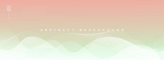 wave banner background. full of colors, bright gradations vector