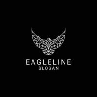 Eagle logo design icon template vector