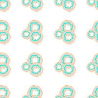 Donut wallpaper, illustration, vector on white background.