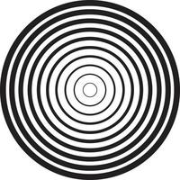 Abstract color halftone circle logo illustration in trendy and minimal style vector