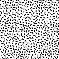 Seamless black and white texture vector