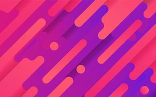 Abstract geometric background with diagonal shapes filled with vivid gradients. Modern and trendy flat backround, vector illustration.