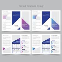 Trifold Brochure Template vector