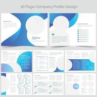 Company Brochure Template vector