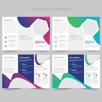 Trifold Brochure Template vector