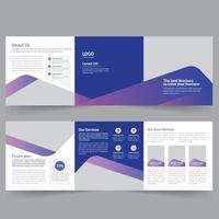 Squire Tri-Fold Brochure Template vector