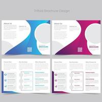 Trifold Brochure Template vector