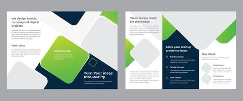 Trifold Brochure Template vector