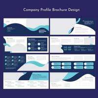 Landscape Brochure Template vector