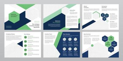 Business Company Profile vector