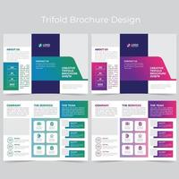 Trifold Brochure Template vector