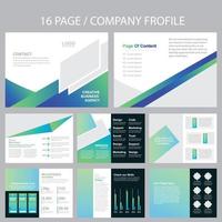 Company Brochure Template vector