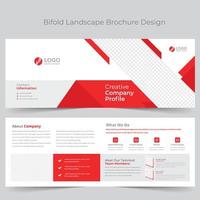 Squire Tri-Fold Brochure Template vector