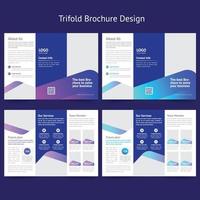 Trifold Brochure Template vector