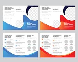 Trifold Brochure Template vector