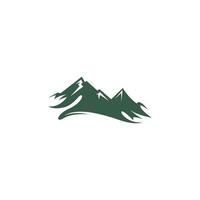 Mountain logo icon design illustration vector