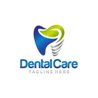 Dental Logo Design. Creative Dentist Logo. Dental Clinic Creative Company Vector Logo.