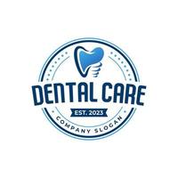 Dental Logo Design. Creative Dentist Logo. Dental Clinic Creative Company Vector Logo.